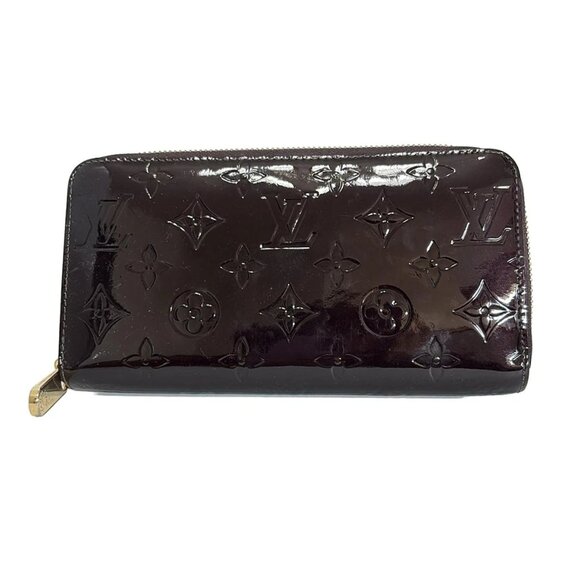 LOUIS VUITTON Zippy Wallet Amarante Monogram Vernis - 208-080725 - Picture 1 of 5
